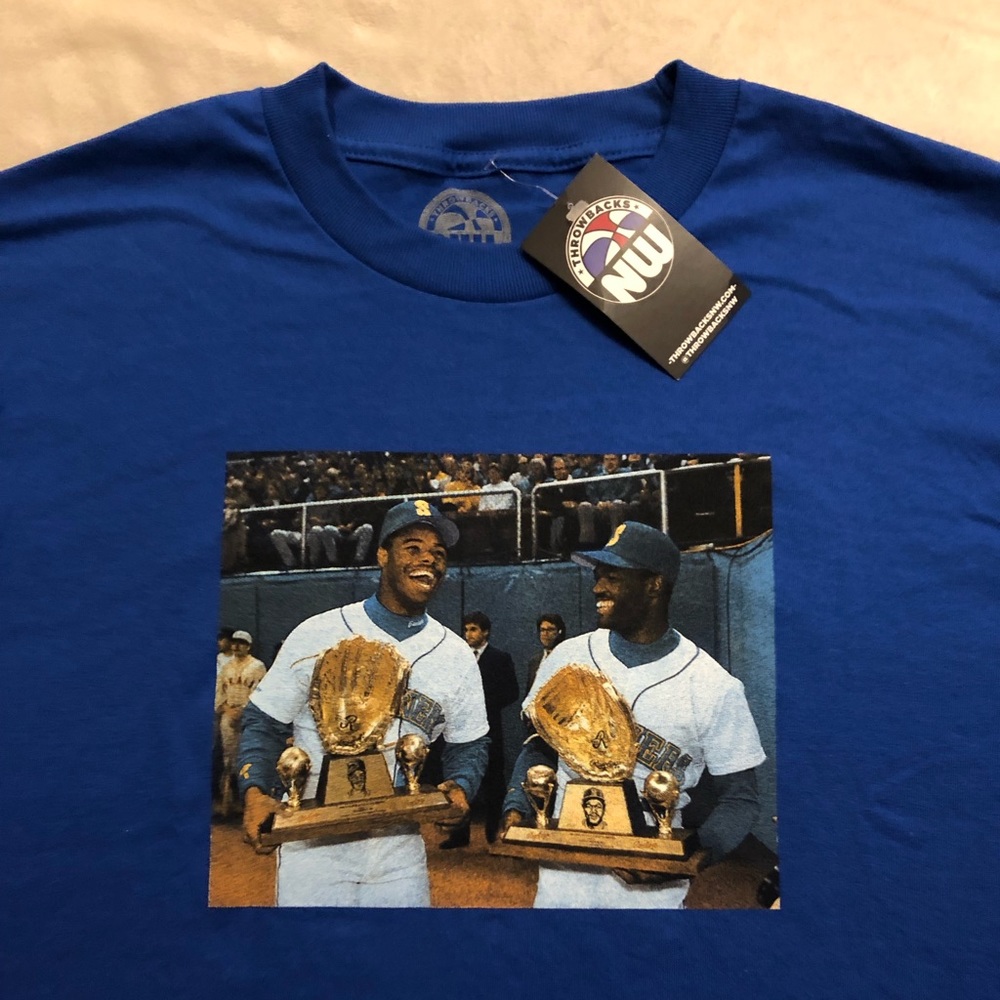 Ken Griffey Jr & Harold Reynolds Gold Glove Shirt
